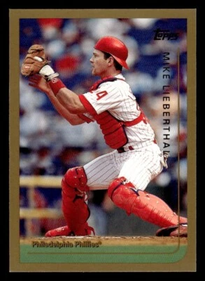 1999 Topps Baseball #159 Mike Lieberthal Philadelphia Phillies - Image 1 of 2