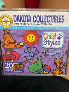 Child Styles - Dakota Collectibles Embroidery Design Collection - 20 Designs - Bild 1 von 2