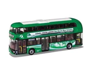 NEW ROUTEMASTER BUS - FIRST WEST YORKSHIRE ROUTE 590 HALIFAX - CORGI 1:76 LTD ED - Picture 1 of 3