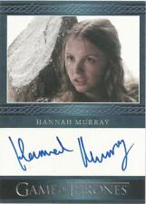Game of Thrones Season 3 - Hannah Murray "Gilly" Blue Autograph Card