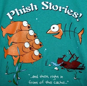 "STORIES" GEOCACHING T SHIRTS by PHISH MARKET - Picture 1 of 5
