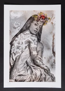 SNIK Sunlight Splinters - Mini print - AP edition numbered /15 - Stamped on back - Picture 1 of 9