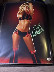 Kelly Kelly Signed 11x14 Jsa Cert Wwe Ecw - Picture 1 of 1