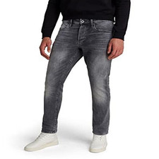 G-Star Raw Men's 3301 Straight Tapered Fit Jeans, 31W x 30L, Faded Bullit 