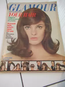 1965 Glamour Magazine JULY 146p Very good Cond New interior Kenneth Hairdresser - Picture 1 of 1