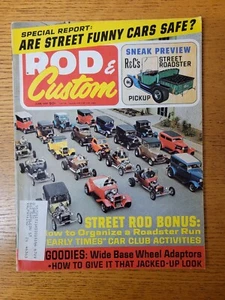 Rod & Custom Magazine June 1967 ~ FINE FN ~ Street Hot rod Petersen - Picture 1 of 2