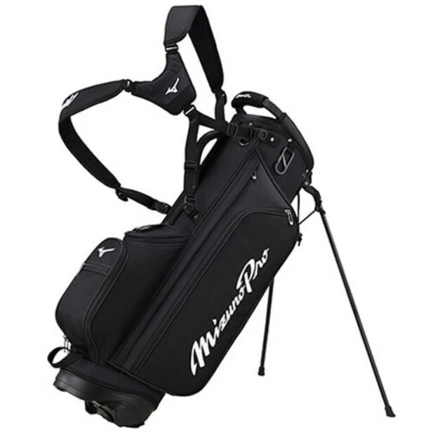 Mizuno Pro 002 Stand Bag 5LXC240003 2024 Man's Golf 9.5" 5Way PU/PE 5.9lb White