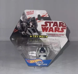 Hot Wheels Battle Rollers Star Wars Die-Cast Emperor Palpatine Imperial Shuttle - Picture 1 of 6