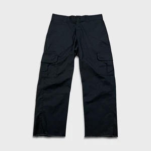 Pantalones Dickies para Hombres 32x26 Negros Regulares Rectos Carga Ropa de Trabajo Pantalones Informales - Imagen 1 de 10