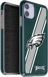 FOCO NFL Philadelphia Eagles Dual Hybrid Case for iPhone 11 & XR (6.1") - Picture 1 of 1