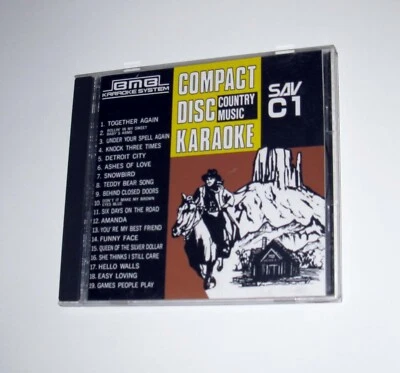 Nikkodo BMB Karaoke System SAV CD Country Music C1 Queen of the Silver Dollar - Image 1 of 3