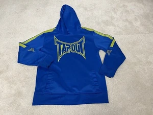 Tapout Hoodie Boys Large Blue Hooded Sweatshirt MMA Mixed Martial Youth Vintage - Picture 1 of 11
