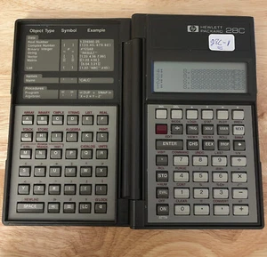 Vintage Hewlett Packard HP-28C Scientific Calculator -- TESTED/NEW BAT/MORE (1) - Picture 1 of 6