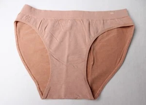 Branwyn Women's Essential Seamless Merino Bikini DM3 Warm Nude Large NWT - Picture 1 of 6