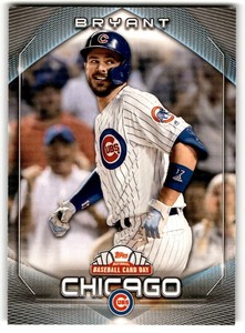 2020 Topps National Baseball Card Day Kris Bryant #6 Chicago Cubs