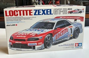 Rare Kit Tamiya 1/24 Nissan Skyline Loctite Zexel GT-R R34 2001 from Japan - Picture 1 of 3