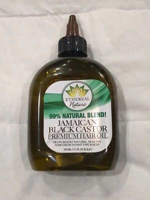 Aceite capilar de ricino negro jamaicano Ethereal Nature 7,1 oz.- Nuevo Foto 1 de 4