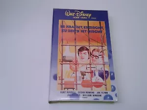 Es kracht, es zischt, zu seh'n ist nischt 1972 VHS German PAL Walt Disney Video - Bild 1 von 5