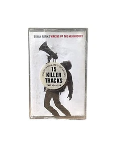 BRYAN ADAMS Waking Up The Neighbours - Cassette - Tape + Hype Sticker SirH70 - Picture 1 of 3