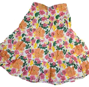 Gymboree girls "BEACH SHACK" sz 6 LONG SKIRT...FLORAL... - Picture 1 of 5