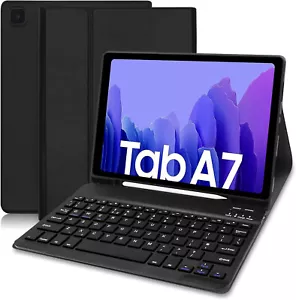 Genuine Wireless Keyboard Case For Samsung Galaxy Tab A7 10.4 inch 2020 SM-T500 - Picture 1 of 13
