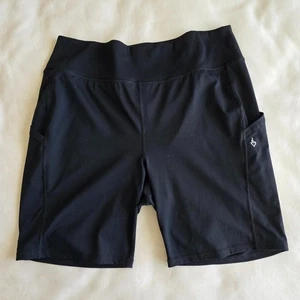 Torrid Active Übergröße 4 Shorts schwarz Stretch Fahrrad Training Taschen Shorts - Bild 1 von 11