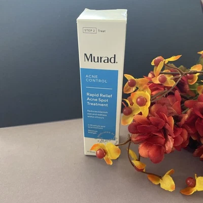 BNIB~ Murad Rapid Relief Acne Spot Treatment Max Strength, 0.5 fl oz *FAST SHIP* - Image 1 of 4