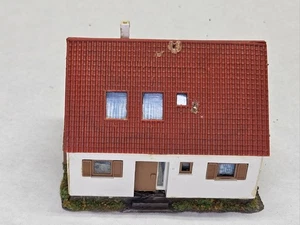 KIBRI B-8062 H0 EINFAMILIENHAUS für BASTLER DEFEKT! fertig gebaut VINTAGE  - Bild 1 von 6
