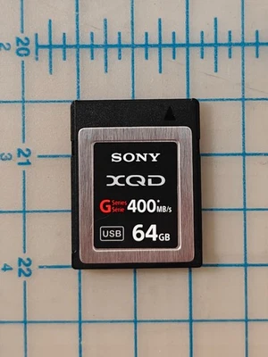 Tarjeta de memoria Sony Professional XQD serie G 64 GB - (QDG64FJ) Foto 1 de 3