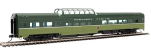 HO Scale - WALTHERS MAINLINE 910-30411 NORTHERN PACIFIC - 85' BUDD Dome Coach - Picture 1 of 4