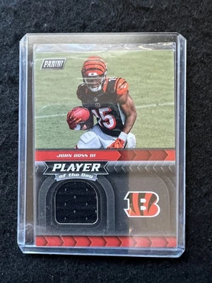 2017 Panini Player of Day  Jersey John Ross III #JR Cincinnati Bengals🔥🔥 - Image 1 of 2