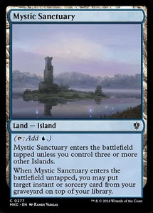 Mystic Sanctuary - Commander: Murders at Karlov Manor MKC- MTG - NM - Magic - 27 - Picture 1 of 1