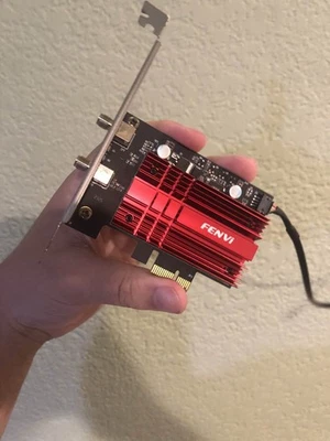 Tarjeta de red Fenvi AXE3000Pro AX210NGW WiFi 6E PCI-E Tri-Band BT5.2 inalámbrica... Foto 1 de 2