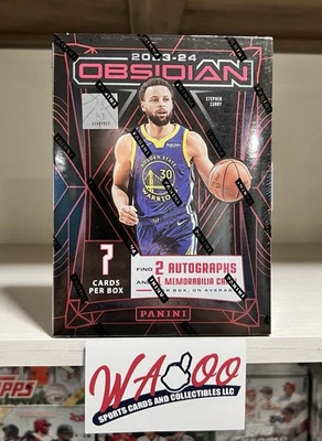 2023/24 Panini Obsidian NBA Baloncesto Sellado de Fábrica Hobby Box Wemby RC!! Foto 1 de 4