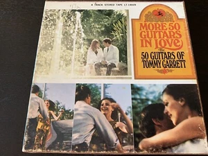 TOMMY GARRETT "More 50 Guitars in Love" 3 3/4 IPS 4-Track Stereo Reel Tape Album - Picture 1 of 5