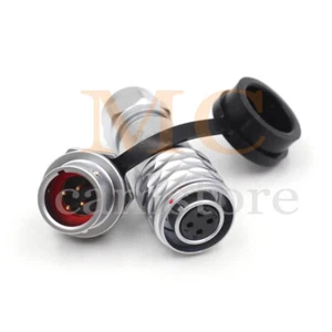 SF12 WEIPU 4Pin Panel Mount Reverse Gender IP68 Plug Socket Circular Connector - Picture 1 of 6
