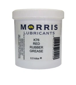 Morris Red Rubber Grease 500g K76 From RDGTools - Picture 1 of 3