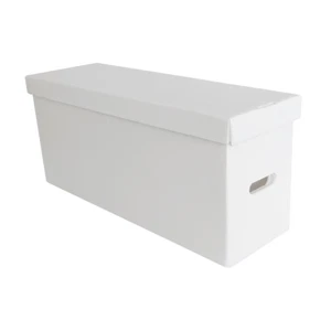 4 X NEW IMPROVED Super Heavy Duty LONG Comic Storage Box (~350 Comics) - Picture 1 of 1