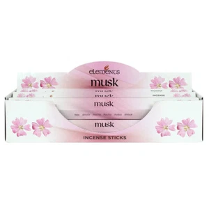 Set of 6 Packets of Elements Musk Incense Sticks - Picture 1 of 3