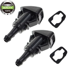 PAIR Windshield Washer Nozzles 15878745 For GM Trailblazer Envoy Spray Pattern - Picture 1 of 11