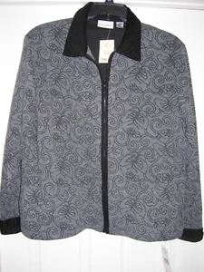 Alfred Dunner Jacket Embroidered Size 16 $58. NWT - Picture 1 of 4
