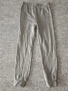 Uniqlo Leggings Kids 8 Gray Pants Stretch Girls - Picture 1 of 9