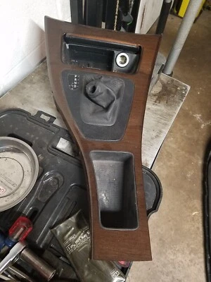 BMW 328i 335i 330i 325i 2007-13 sedán (E90) consola central moldura de madera grano fabricante de equipos originales Foto 1 de 4