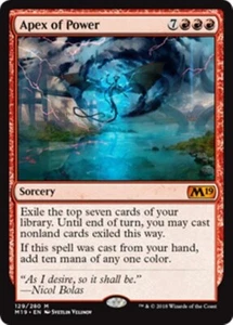 MTG - APEX OF POWER - M19/Core Set 2019 (M) - Picture 1 of 1
