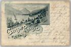 50954622 - Plansee Kuenstlerkarte (Lampe), Plansee Tirol , Berge, Huetten &