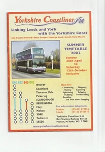 yorkshire coastliner 2002 fahrplan - Bild 1 von 1