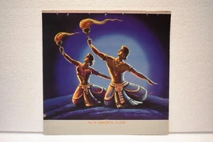 Vintage Lithograph Print Immortal Flame Man & Woman Calendar Art Painting Rare " - Picture 1 of 3