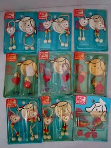 Lot of 9 NEW Vtg 1980's Little Miss Goody Ponytailers Ponytail Holder Hearts - Picture 1 of 7