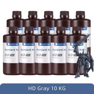 10KG ANYCUBIC HD szary standardowy żywica UV 405nm szara żywica UV do drukarki 3D LCD M7 - Zdjęcie 1 z 14
