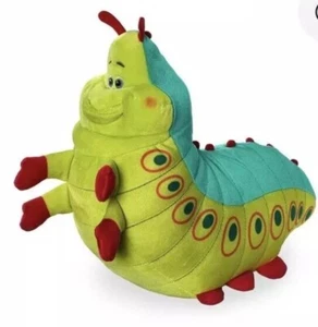 DISNEY STORE A Bug's Life HEIMLICH Caterpillar 10" Plush Stuffed Animal Toy NEW - Picture 1 of 7